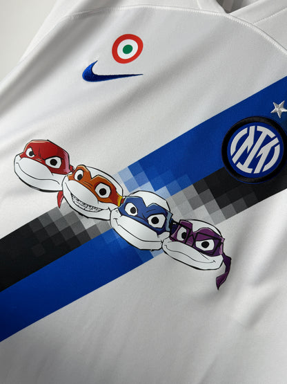 Lautaro Martinez Inter Milan 2023-24 away football shirt (XL)