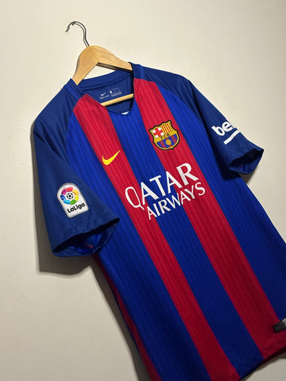 Neymar JR FC Barcelona 2016-17 home football shirt (L)