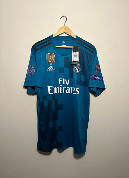 Cristiano Ronaldo Real Madrid CF 2017-18 third football shirt (L)