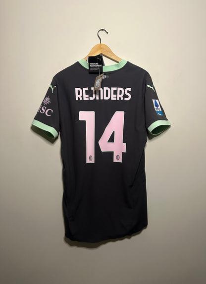 Tijjani Reijnders AC Milan 2024-25 ultraweave third football shirt (L)