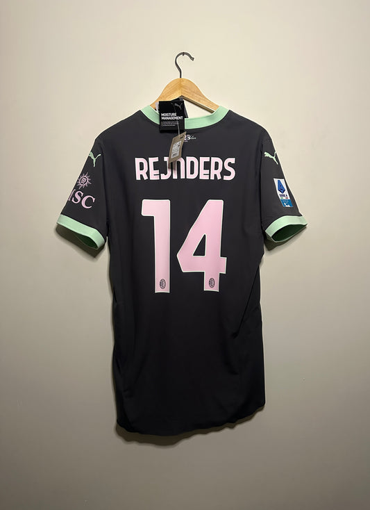 Tijjani Reijnders AC Milan 2024-25 ultraweave third football shirt (L)