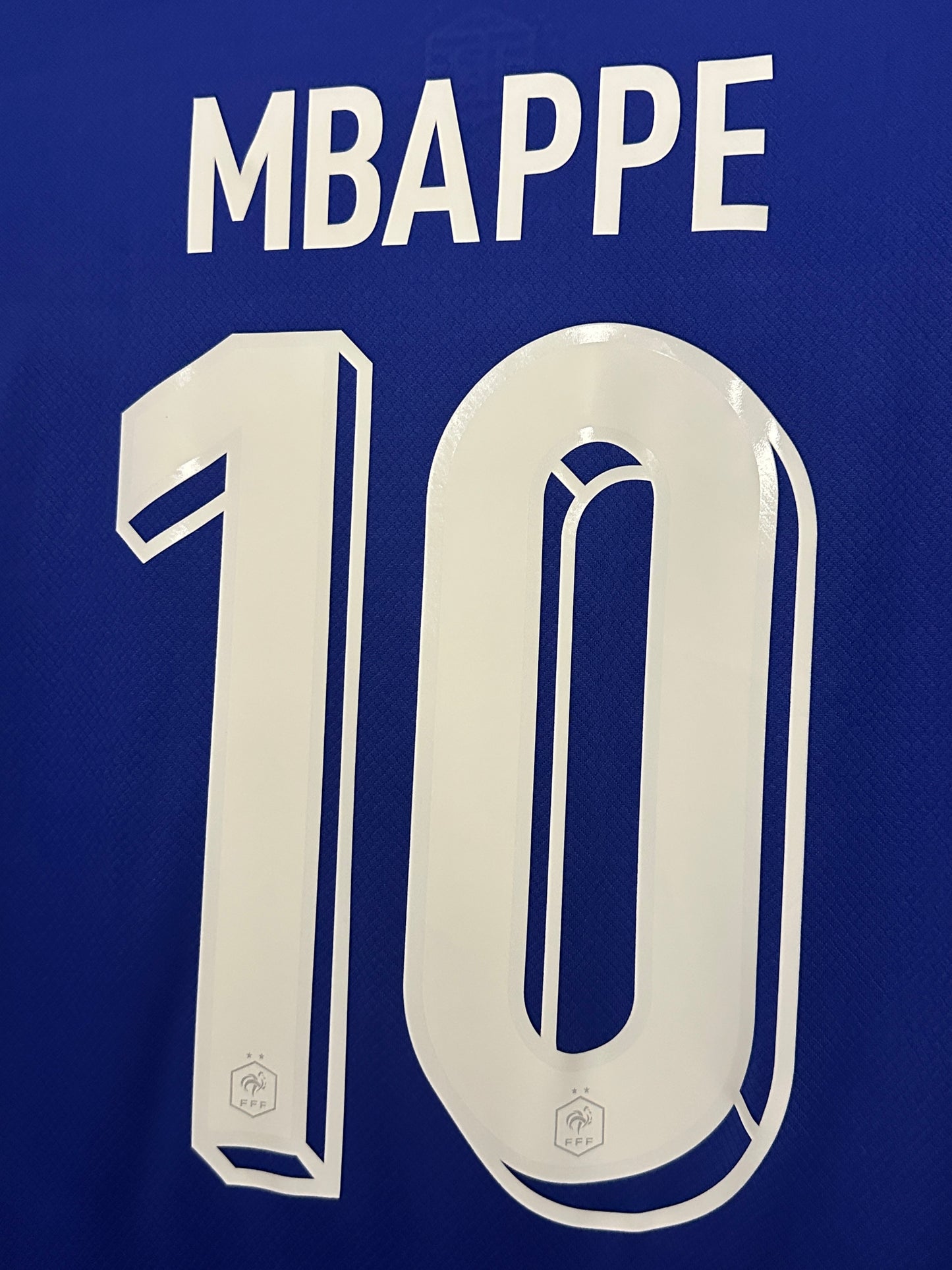 Kylian Mbappe France Euro 2024 home football shirt (XL)