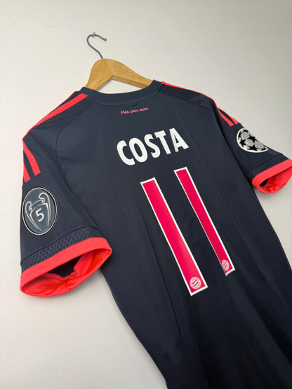Douglas Costa Bayern Munich 2015-16 third football shirt (S)