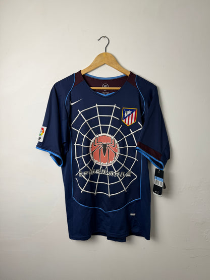 Fernando Torres Atletico Madrid 2004-05 away 'SPIDER-MAN 2' football shirt (M)