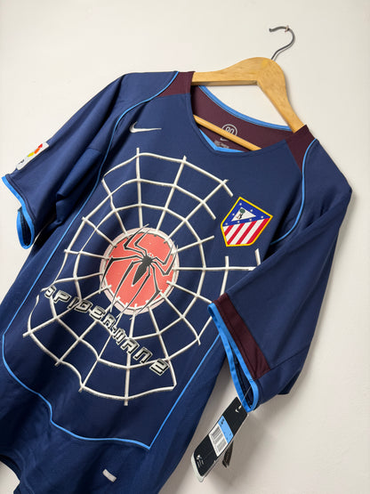 Fernando Torres Atletico Madrid 2004-05 away 'SPIDER-MAN 2' football shirt (M)