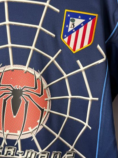 Fernando Torres Atletico Madrid 2004-05 away 'SPIDER-MAN 2' football shirt (M)