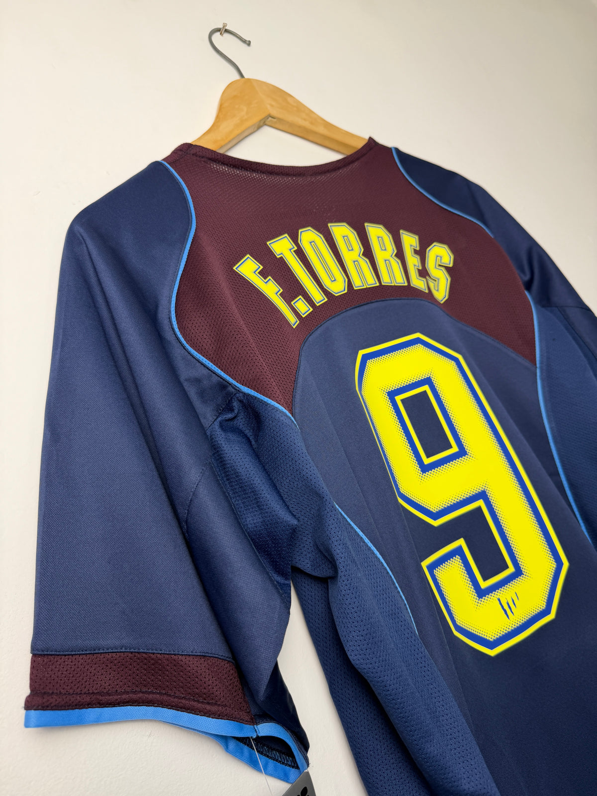 Fernando Torres Atletico Madrid 2004-05 away 'SPIDER-MAN 2' football shirt (M)