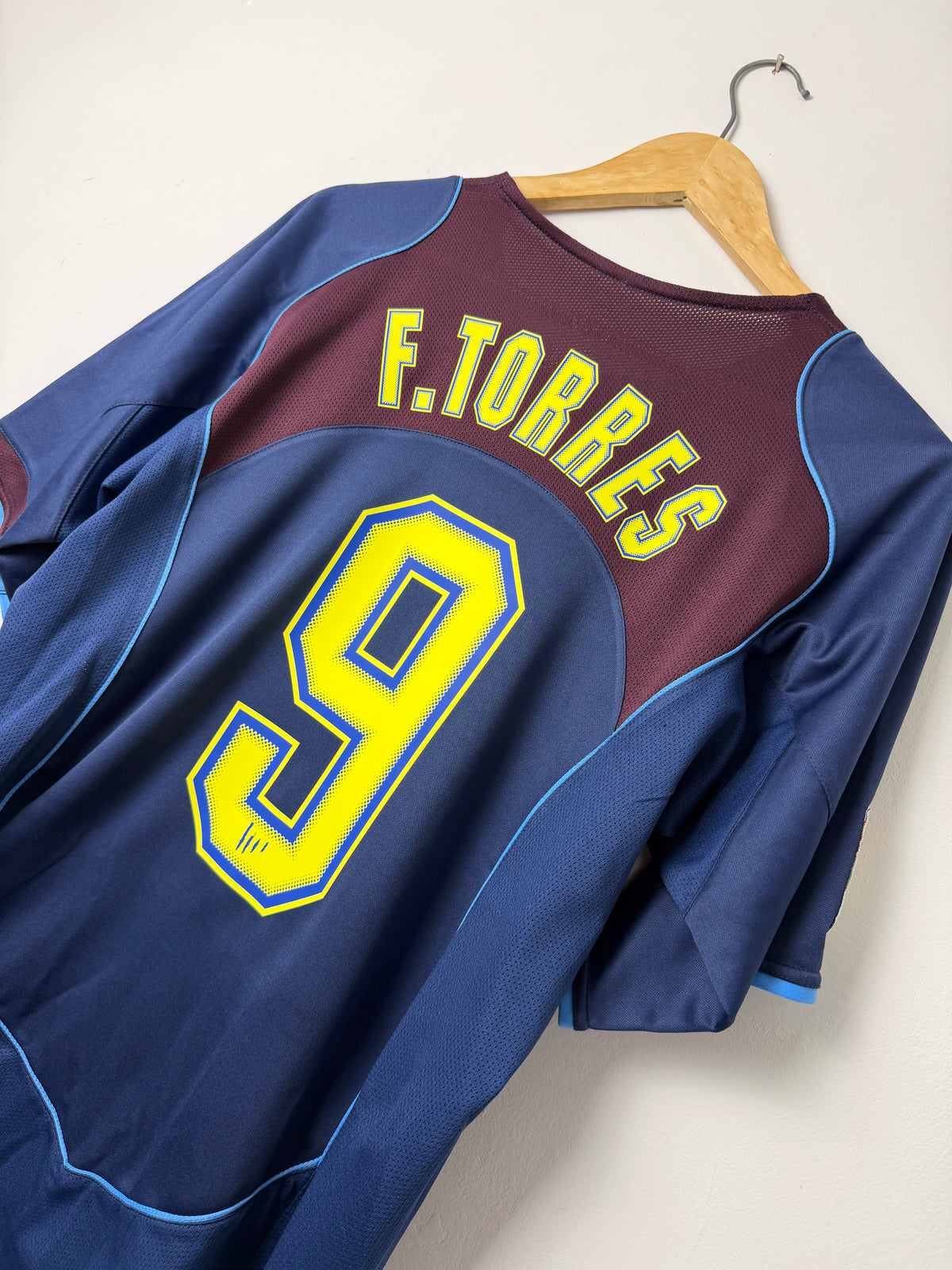Fernando Torres Atletico Madrid 2004-05 away 'SPIDER-MAN 2' football shirt (M)
