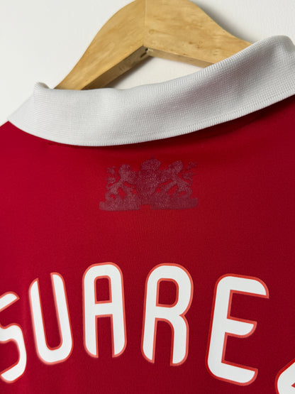 Luis Suarez AFC Ajax 2008-09 home football shirt (M)