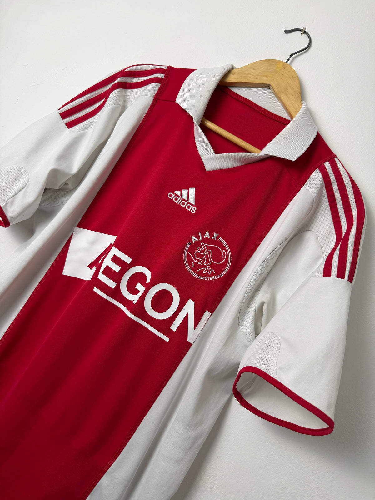 Luis Suarez AFC Ajax 2008-09 home football shirt (M)
