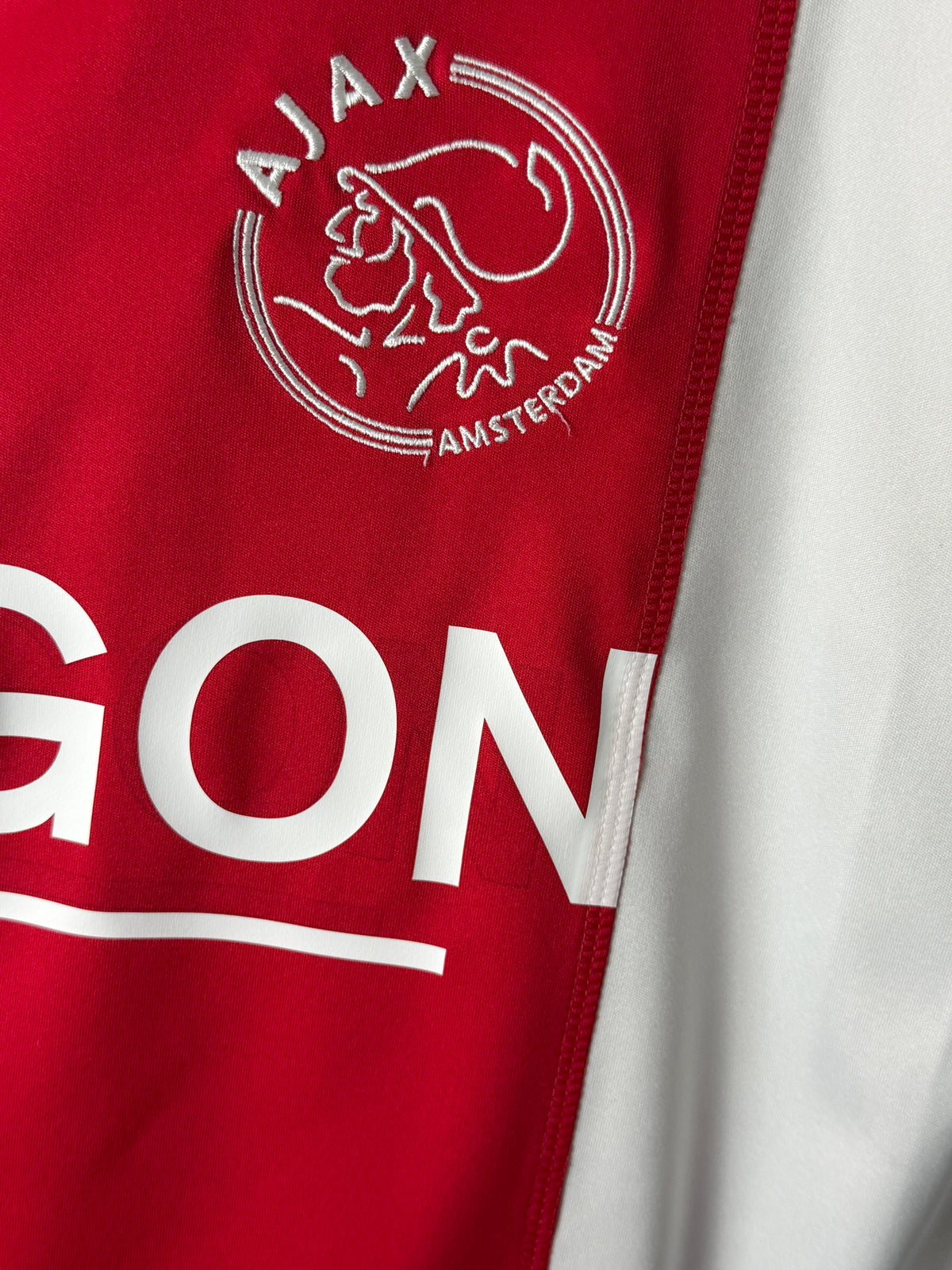 Luis Suarez AFC Ajax 2008-09 home football shirt (M)