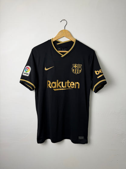 Lionel Messi FC Barcelona 2020-21 away football shirt (M)