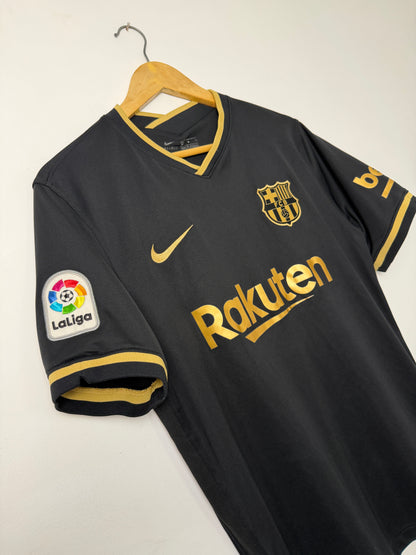 Lionel Messi FC Barcelona 2020-21 away football shirt (M)