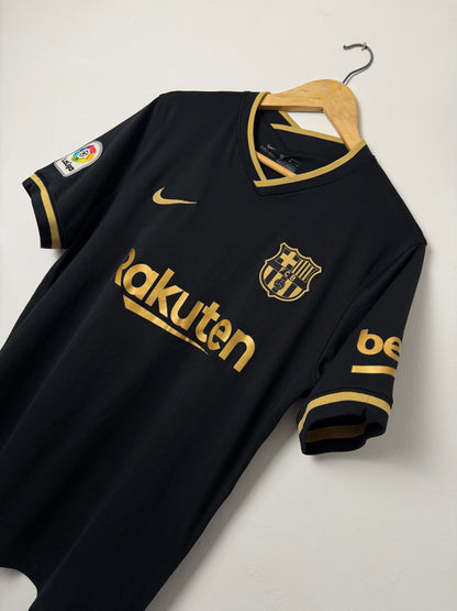 Lionel Messi FC Barcelona 2020-21 away football shirt (M)