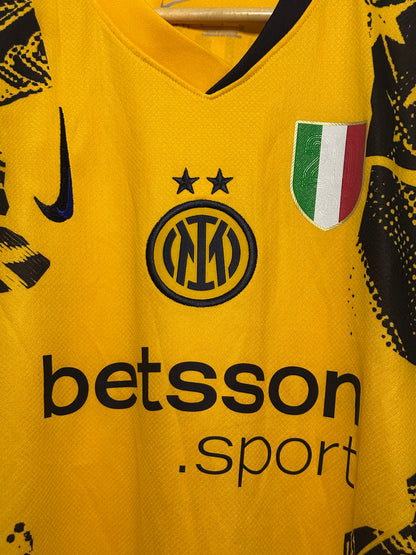 Federico Dimarco Inter Milan 2024-25 third football shirt (S)