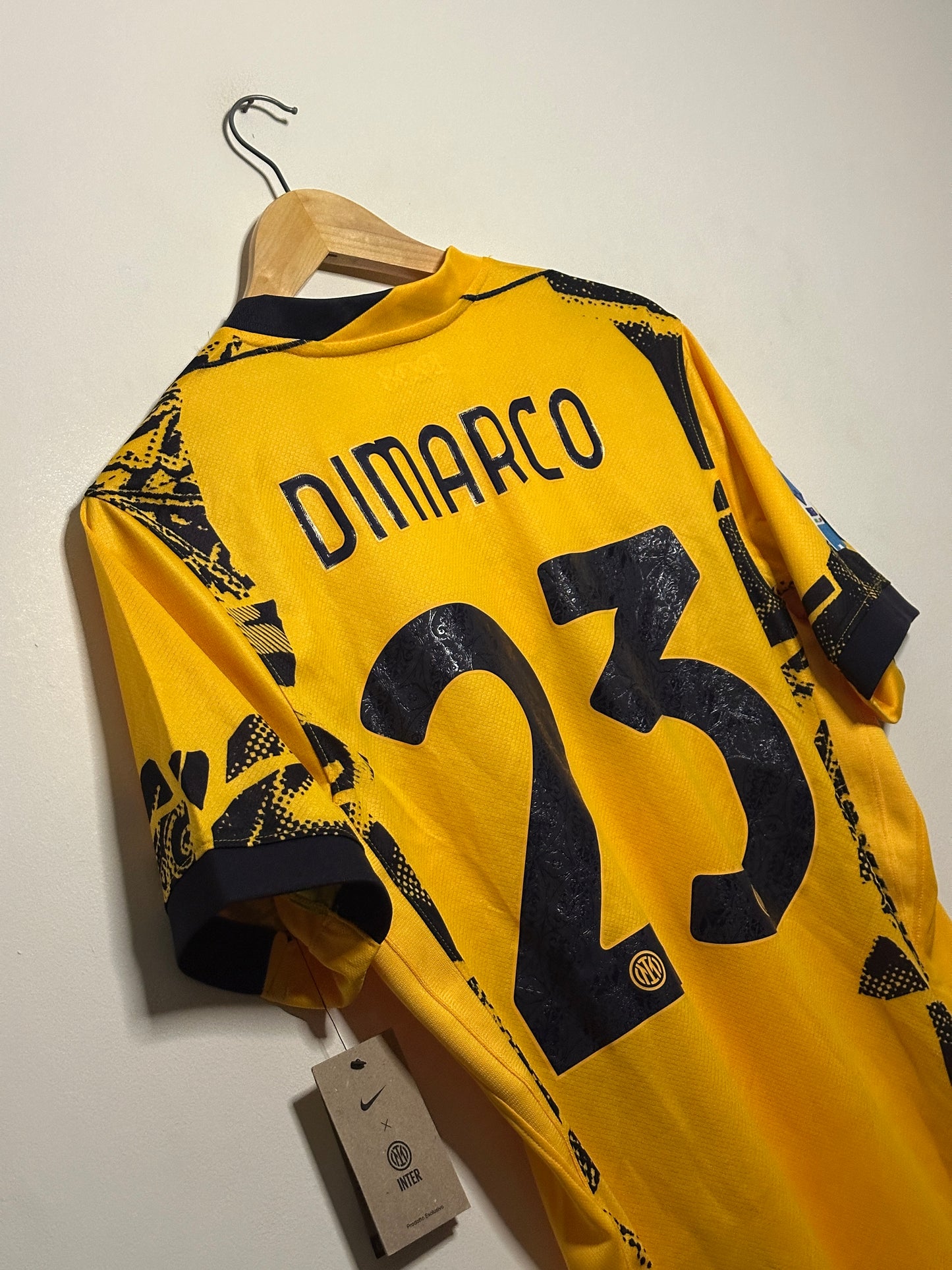 Federico Dimarco Inter Milan 2024-25 third football shirt (S)
