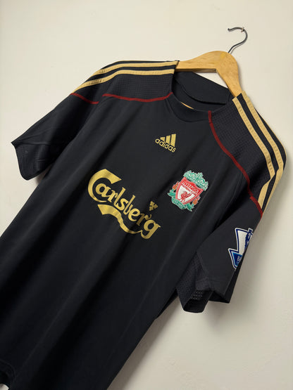 Fernando Torres Liverpool FC 2009-10 away football shirt (L)