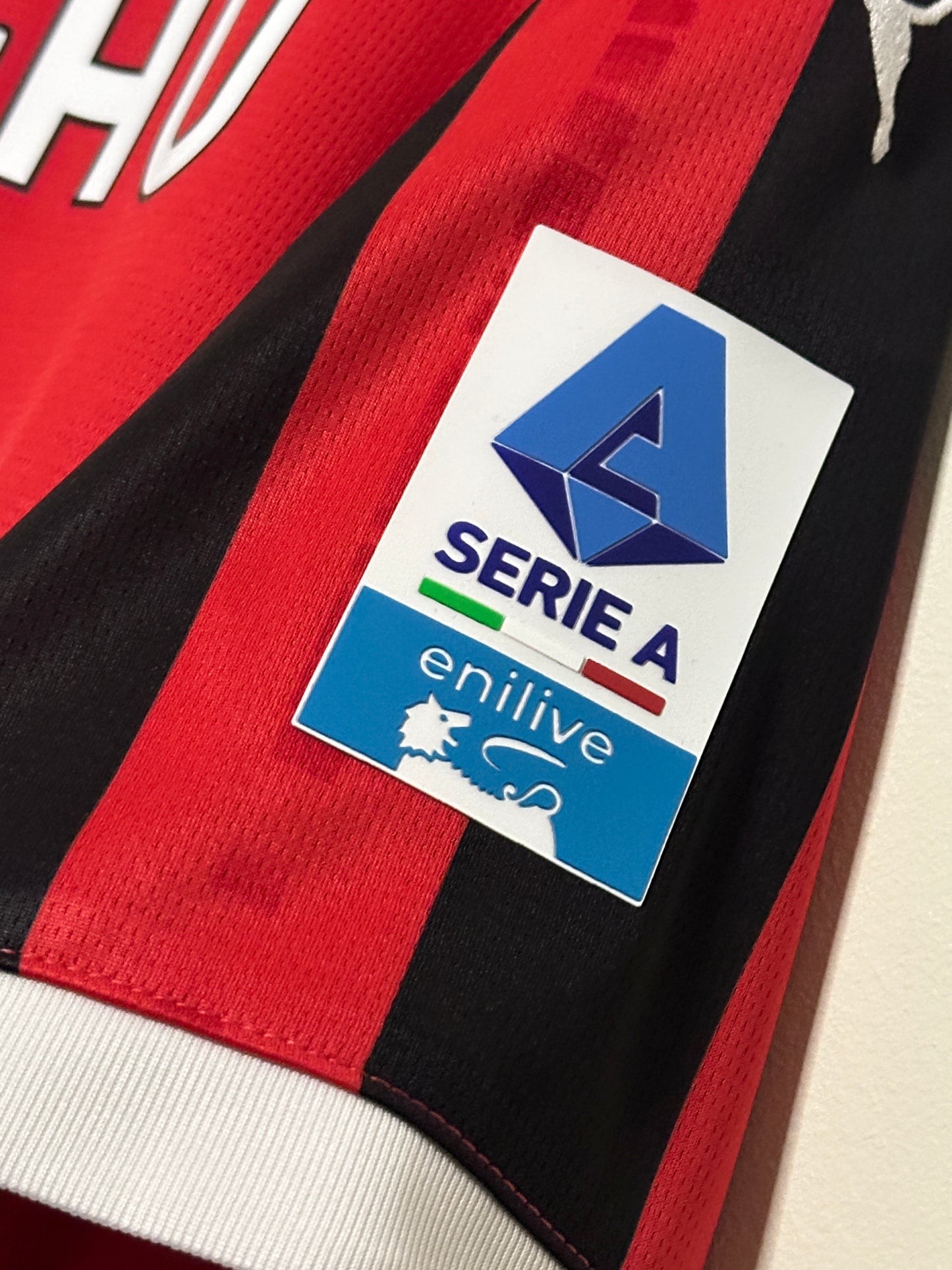 Rafa Leao AC Milan 2024-25 home football shirt (M)