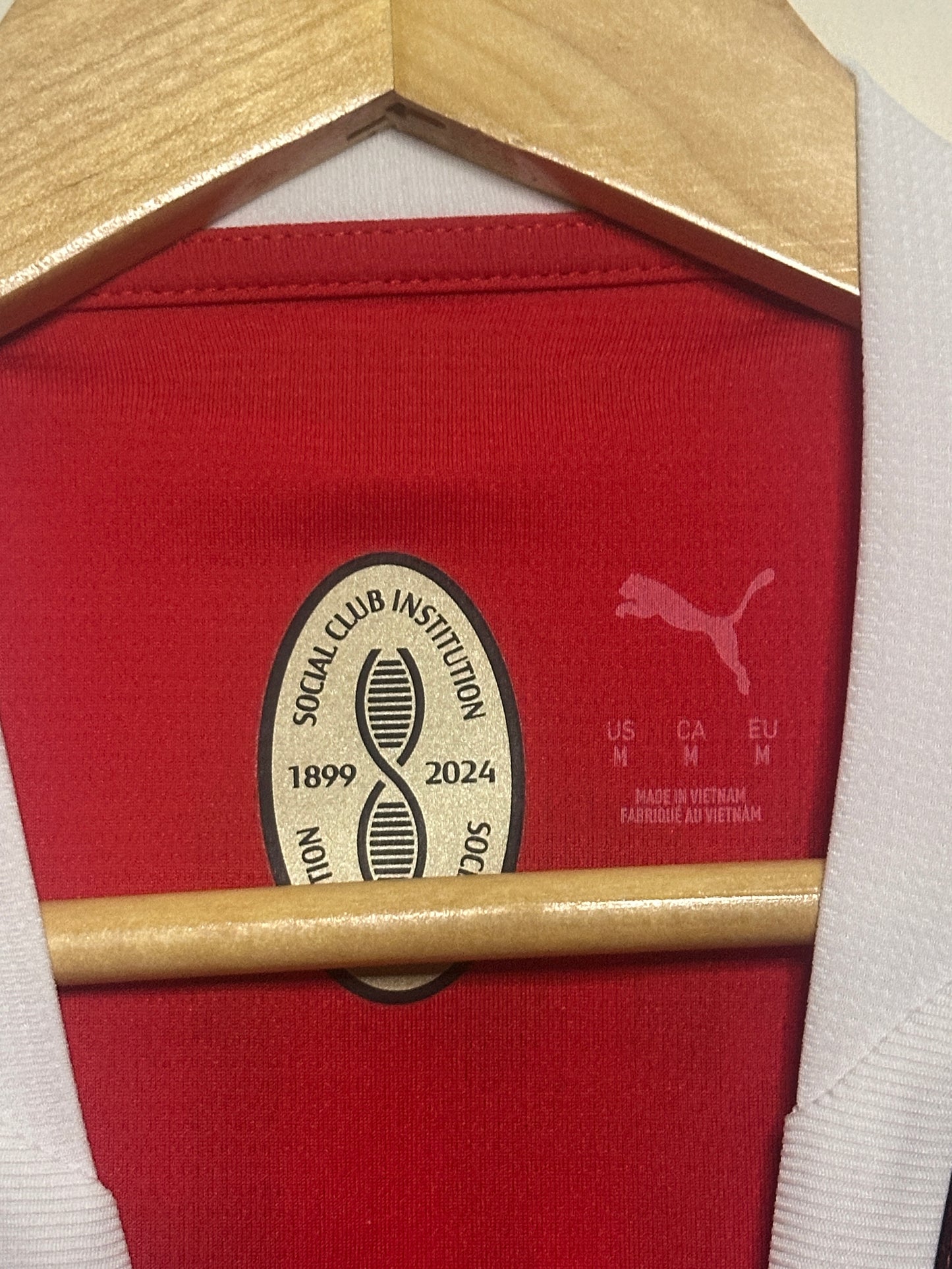 Rafa Leao AC Milan 2024-25 home football shirt (M)