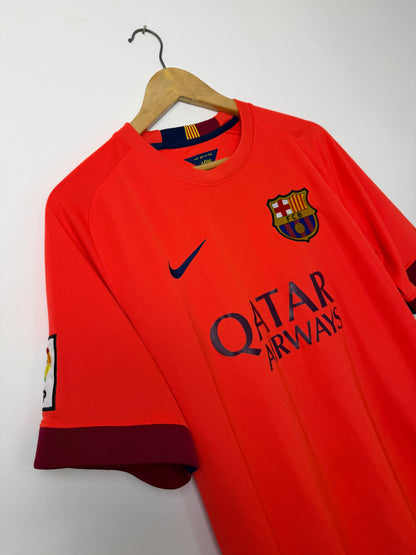 Neymar JR FC Barcelona 2014-15 away football shirt (L)