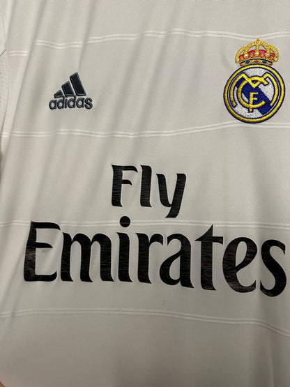 Cristiano Ronaldo Real Madrid CF 2013-14 home football shirt (M)