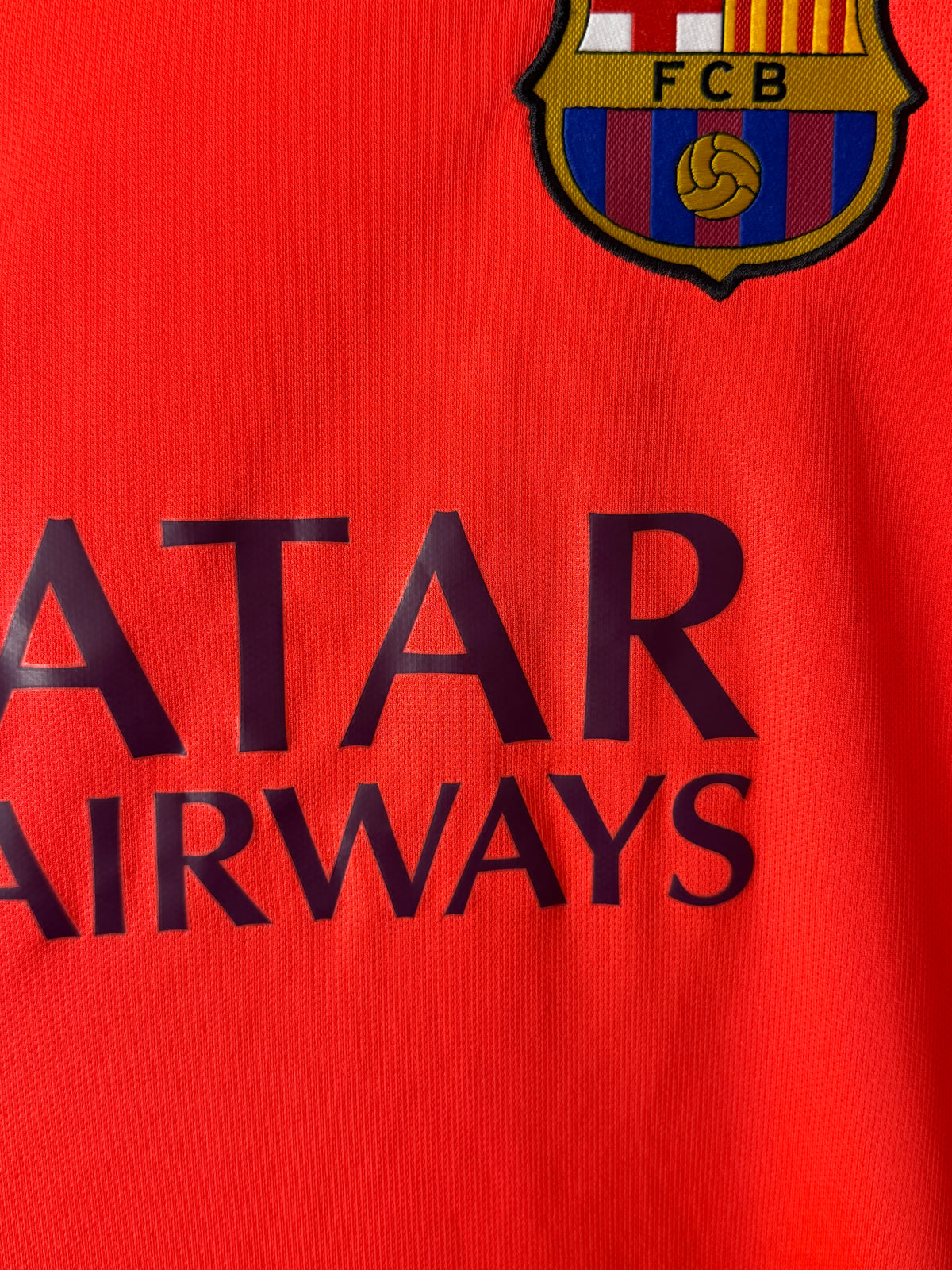Neymar JR FC Barcelona 2014-15 away football shirt (L)