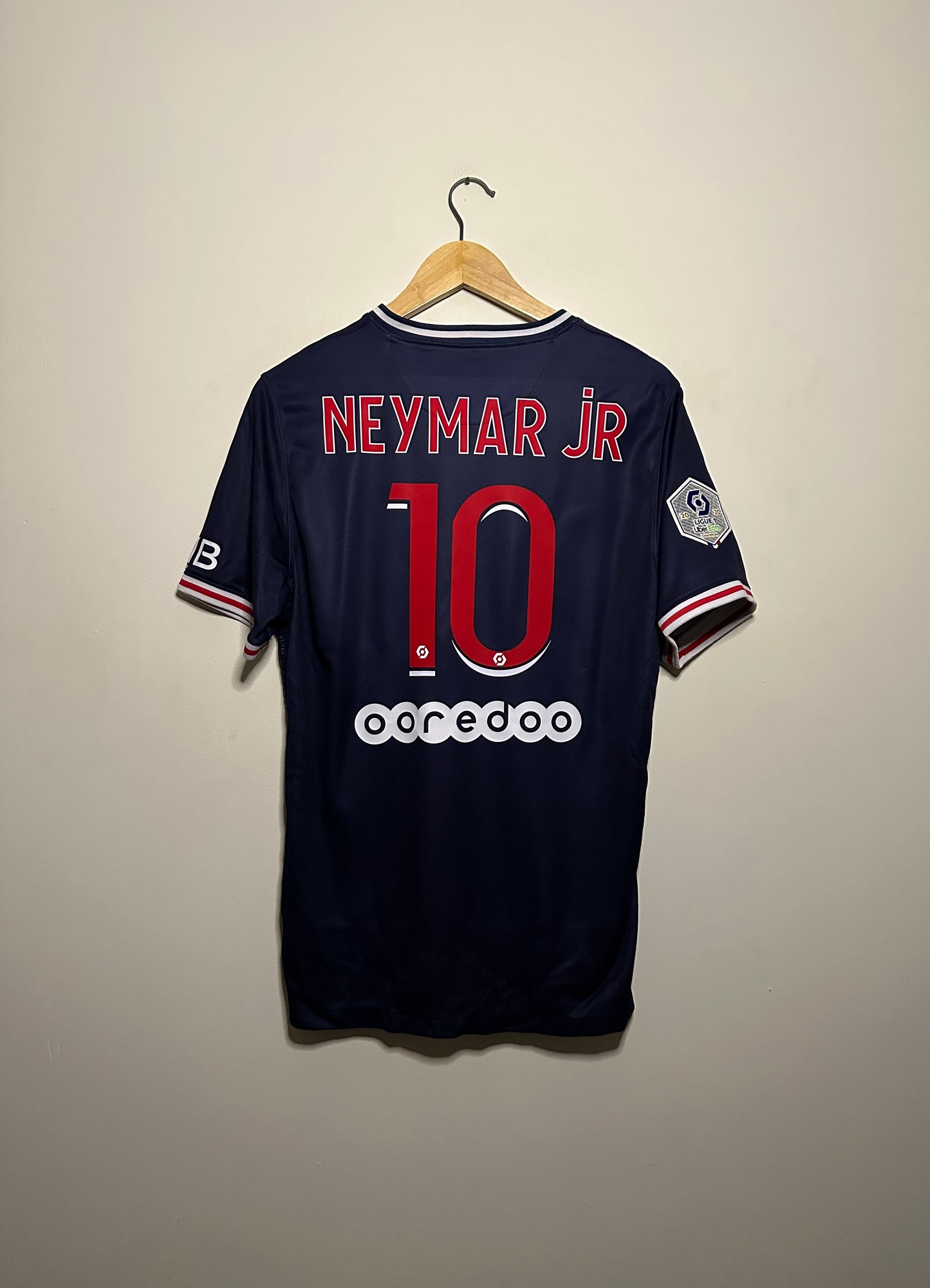 Neymar JR PSG 2020-21 home football shirt (M)