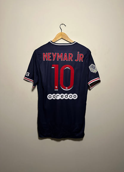 Neymar JR PSG 2020-21 home football shirt (M)