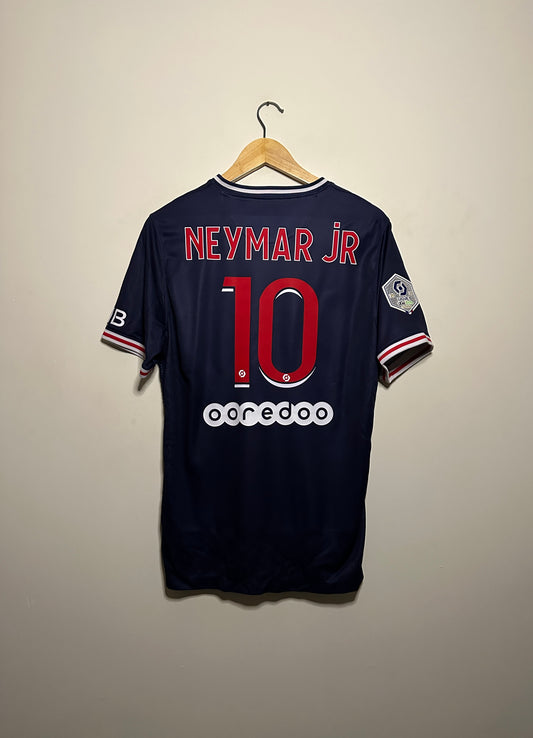 Neymar JR PSG 2020-21 home football shirt (M)
