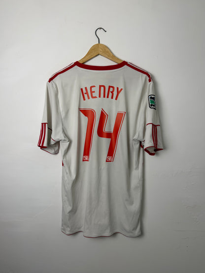 Thierry Henry New York Red Bulls 2010 home football shirt (XL)
