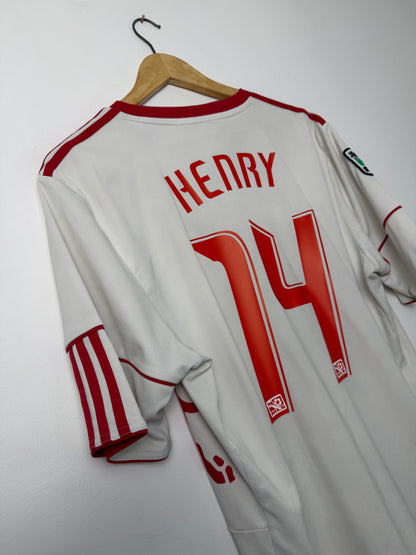 Thierry Henry New York Red Bulls 2010 home football shirt (XL)