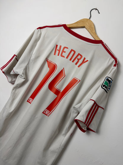 Thierry Henry New York Red Bulls 2010 home football shirt (XL)