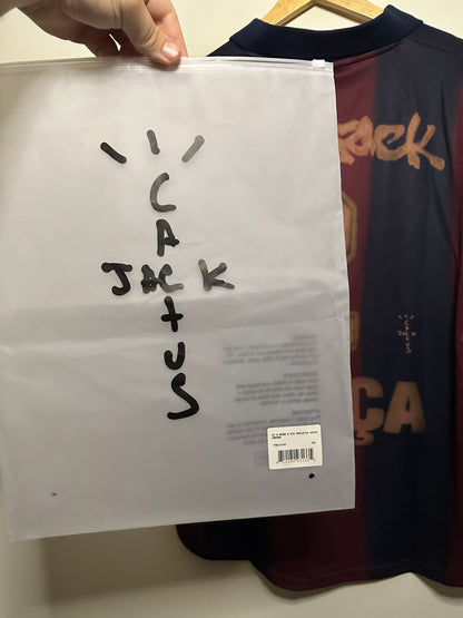 FC Barcelona x Travis Scott Cactus Jack limited edition football shirt (XXL)