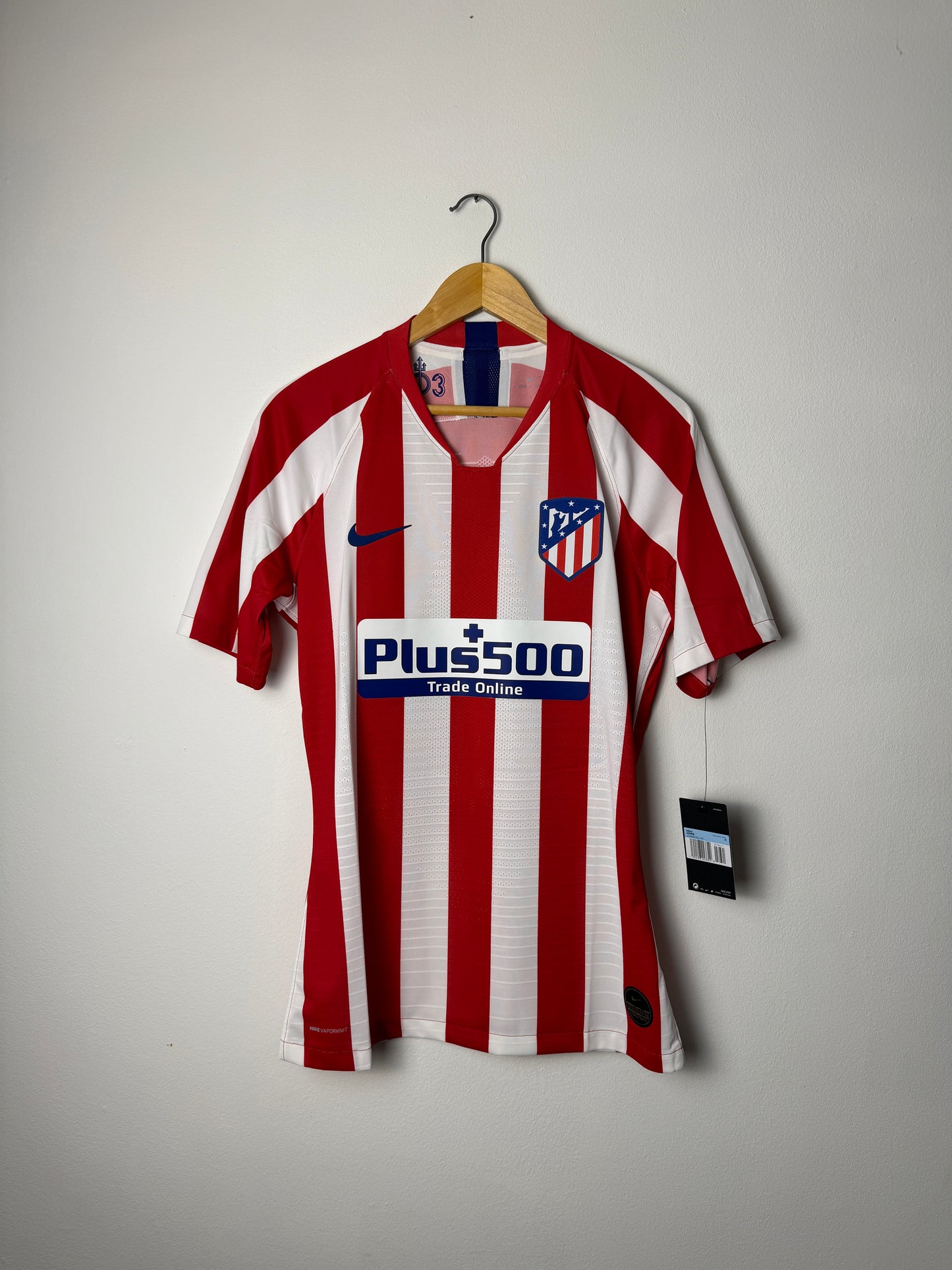 Joao Felix Atletico Madrid 2019-20 player spec home football shirt (M)