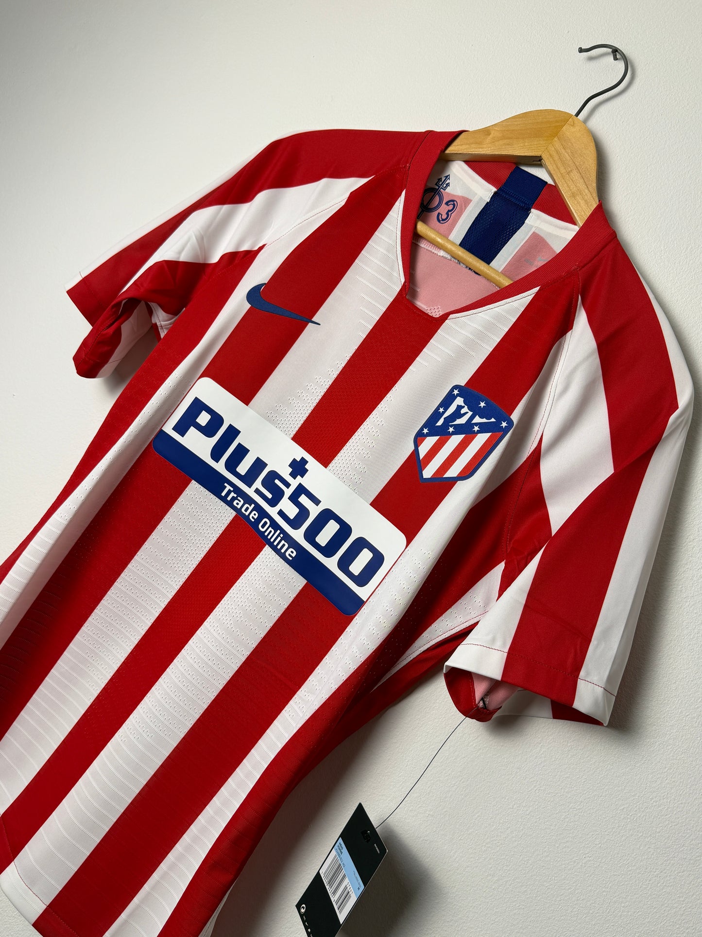 Joao Felix Atletico Madrid 2019-20 player spec home football shirt (M)