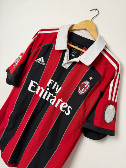 Mario Balotelli AC Milan 2012-13 home football shirt (XL)