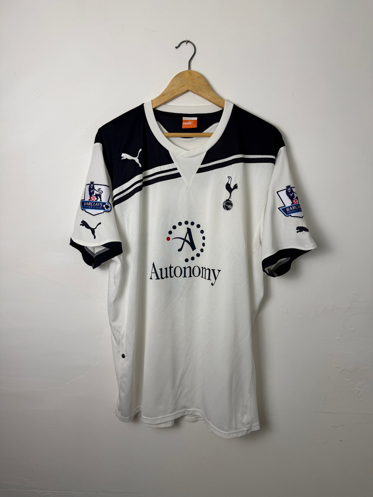 Gareth Bale Tottenham Hotspur 2010-11 home football shirt (XL)