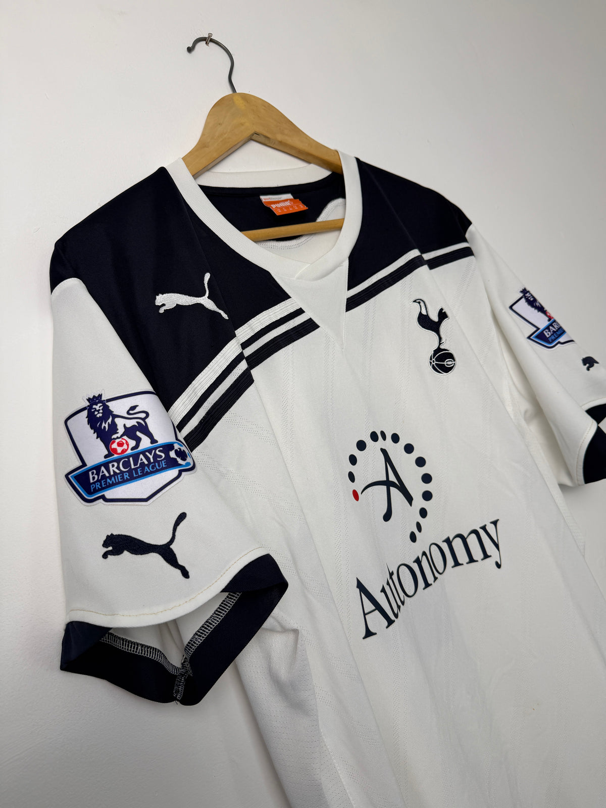 Gareth Bale Tottenham Hotspur 2010-11 home football shirt (XL)