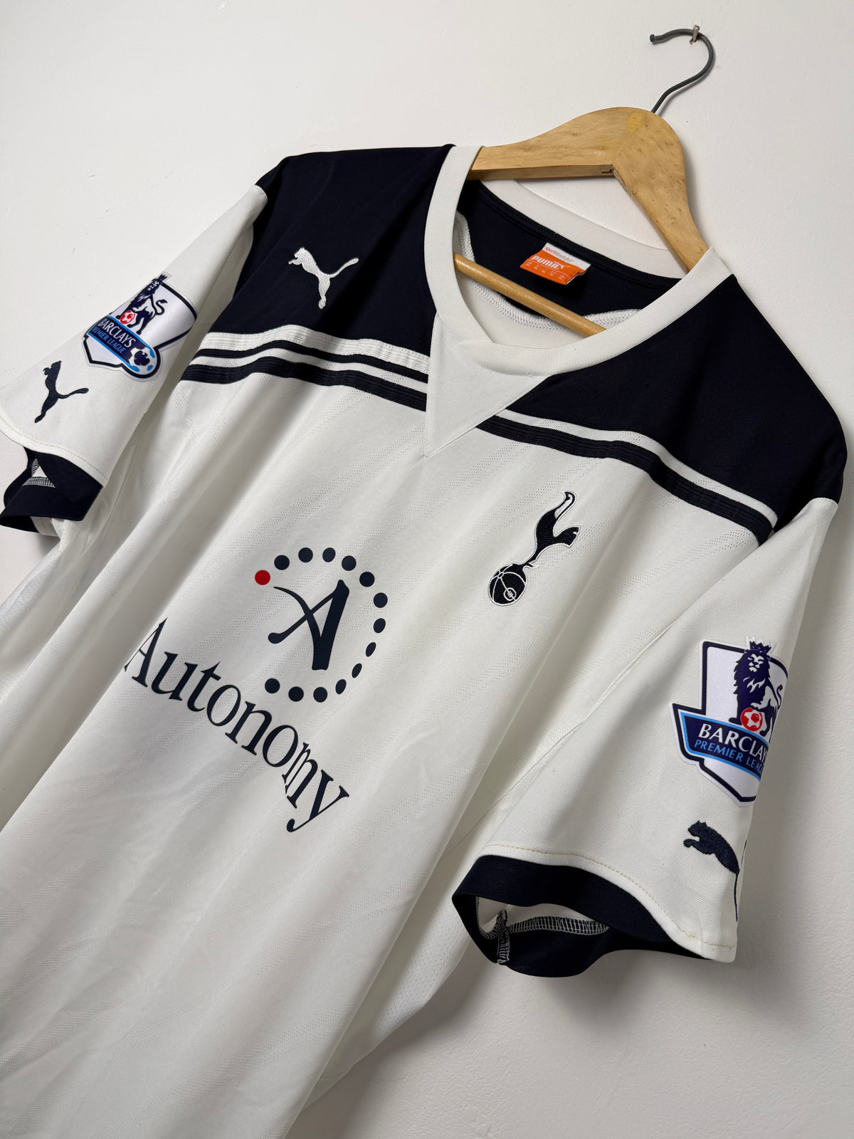 Gareth Bale Tottenham Hotspur 2010-11 home football shirt (XL)