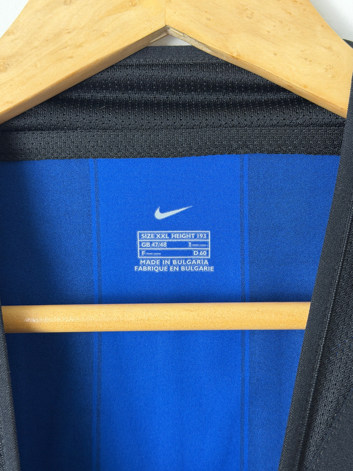 Adriano Inter Milan 2003-04 home football shirt (XXL)