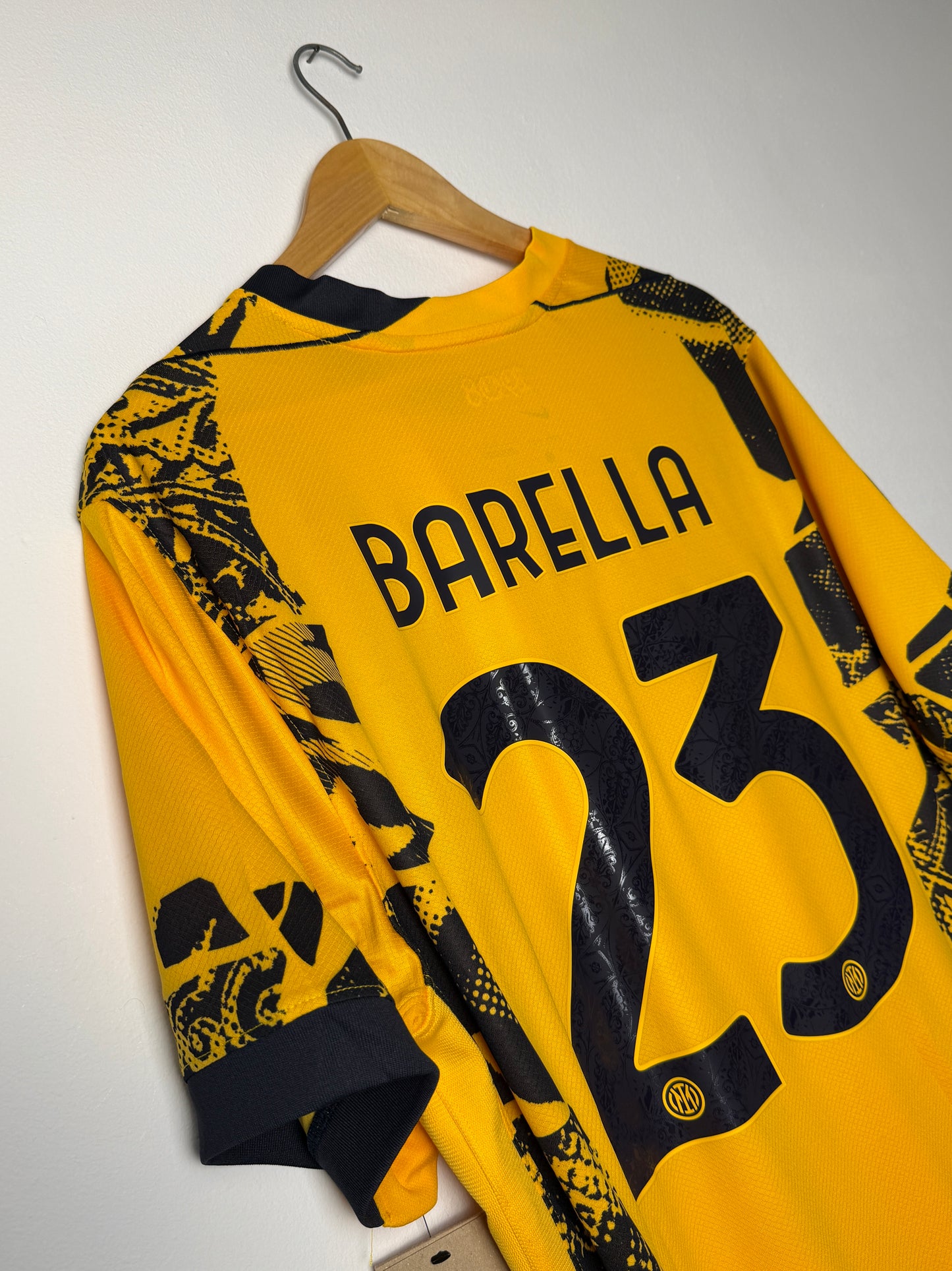 Nicolo Barella Inter Milan 2024-25 third football shirt (XL)