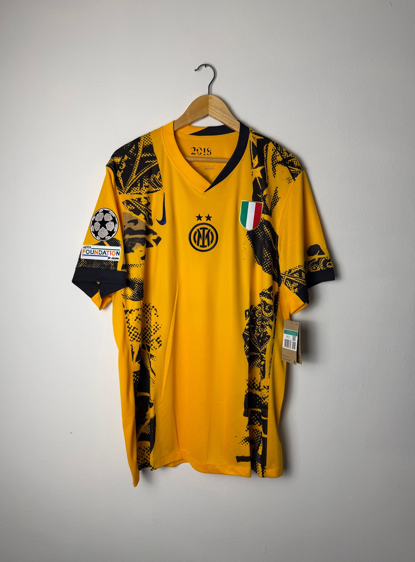 Nicolo Barella Inter Milan 2024-25 third football shirt (XL)