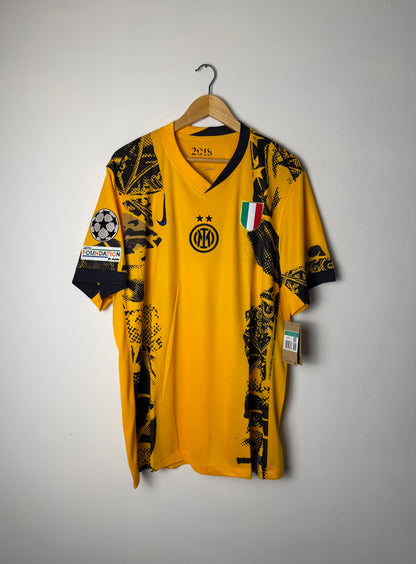 Nicolo Barella Inter Milan 2024-25 third football shirt (XL)