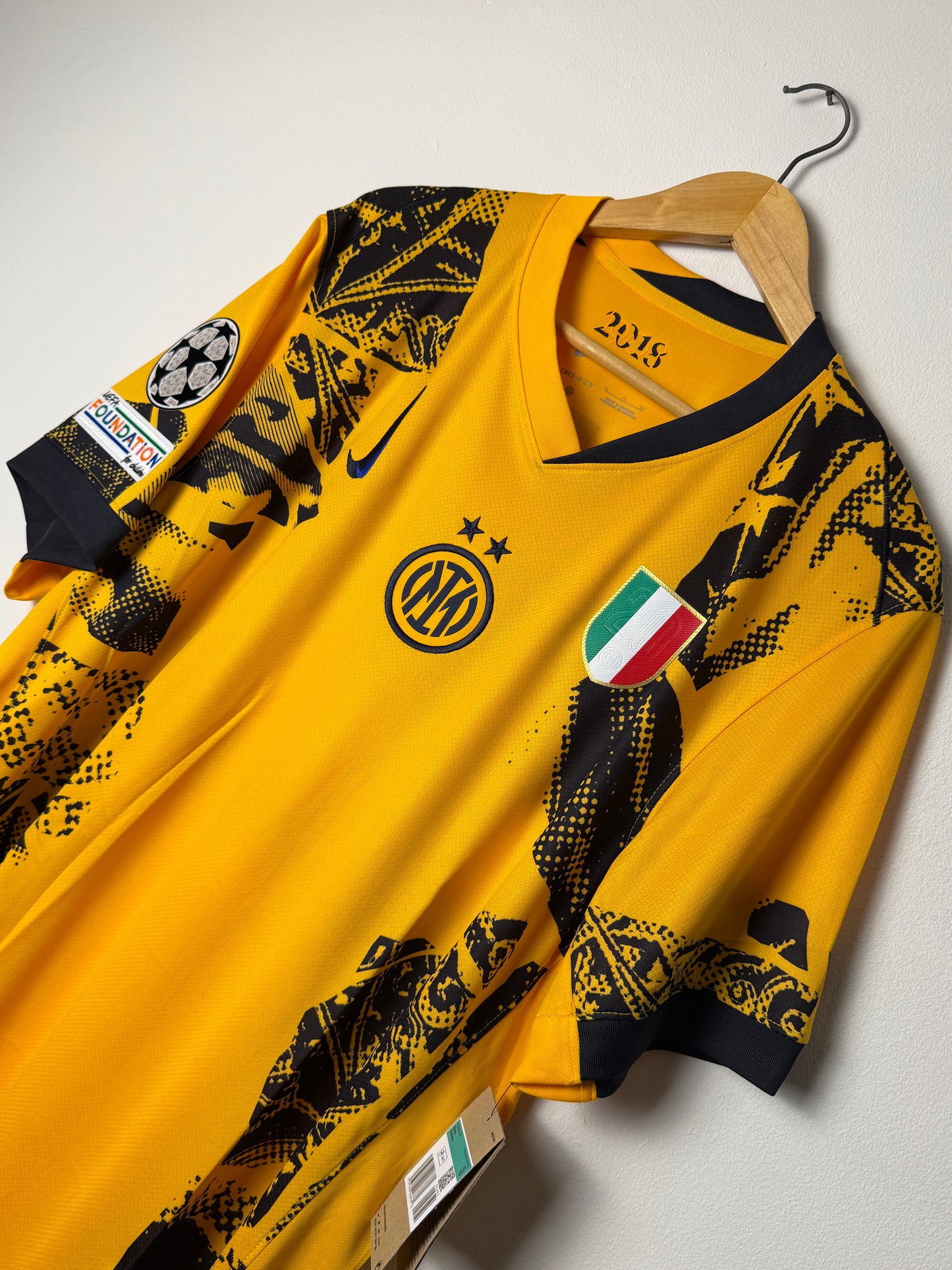 Nicolo Barella Inter Milan 2024-25 third football shirt (XL)