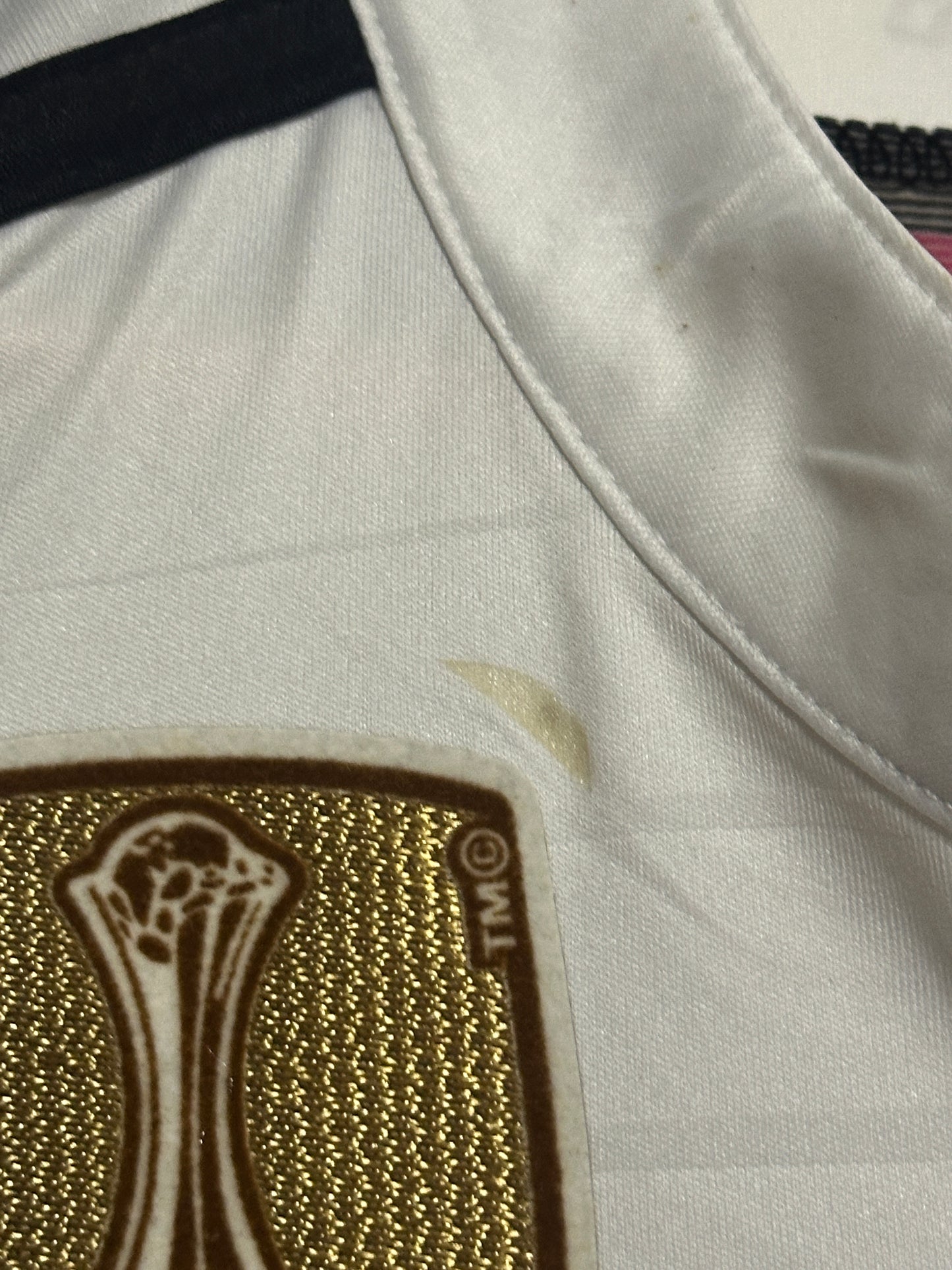 James Rodriguez Real Madrid CF 2014-15 long sleeve home football shirt (M)