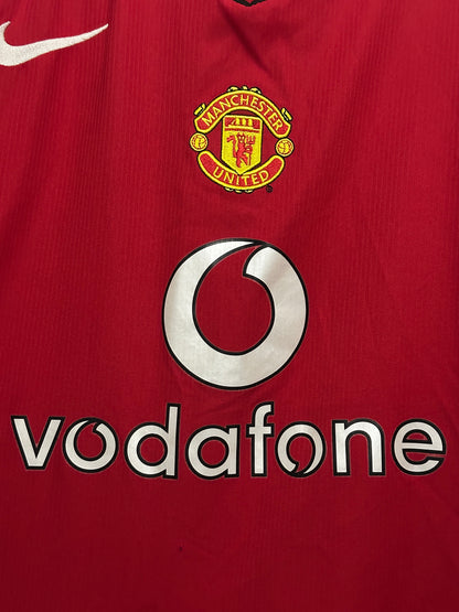 Cristiano Ronaldo Manchester United 2004-06 home football shirt (M)