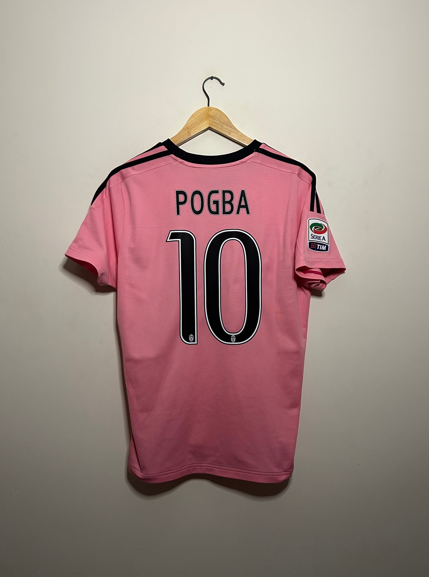 Paul Pogba Juventus FC 2015-16 away football shirt (M)
