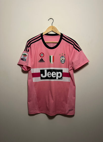 Paul Pogba Juventus FC 2015-16 away football shirt (M)