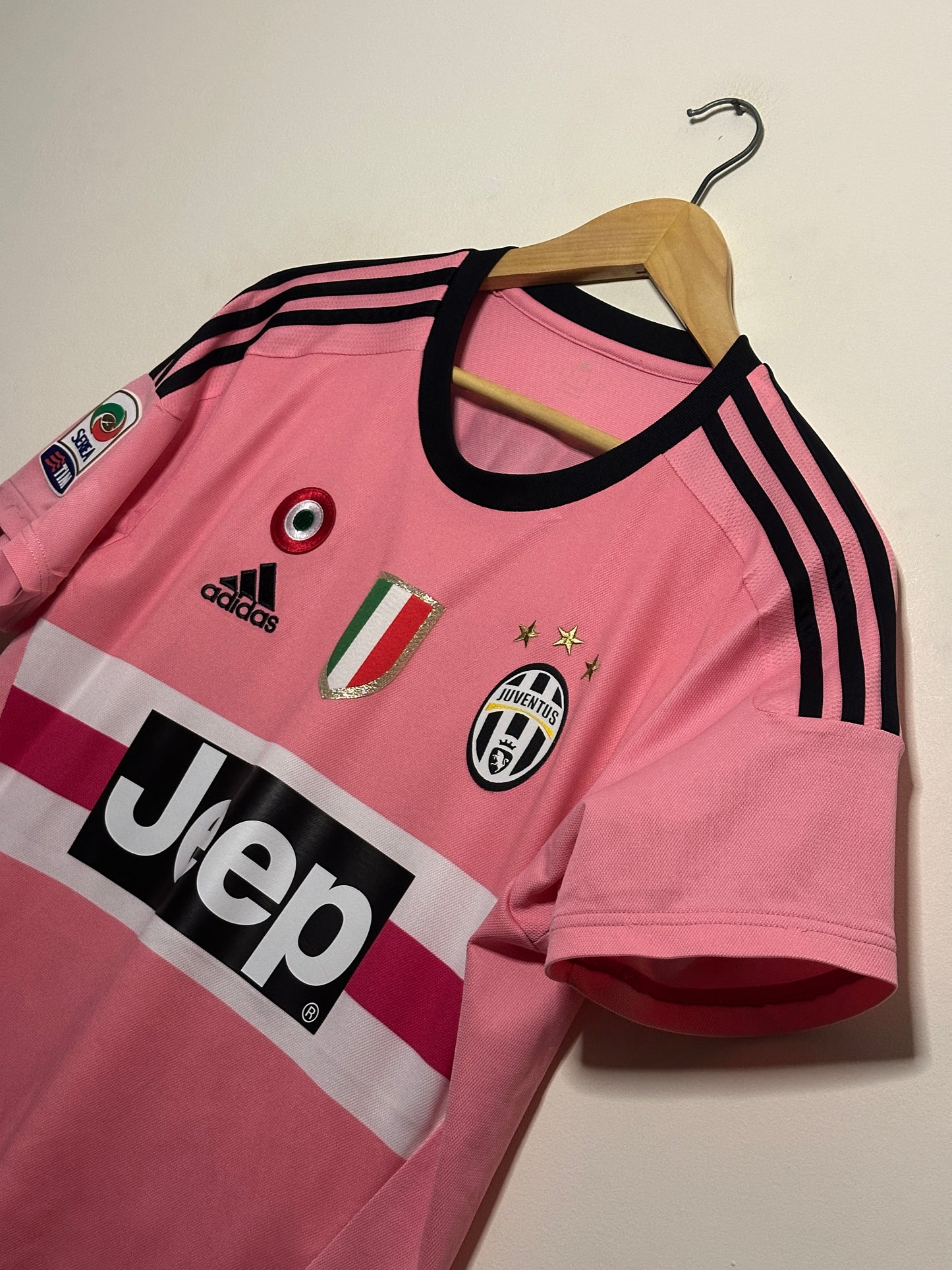 Paul Pogba Juventus FC 2015-16 away football shirt (M)