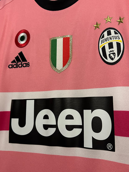 Paul Pogba Juventus FC 2015-16 away football shirt (M)
